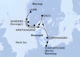 Crucero de 8 días desde Copenhague (Dinamarca) a bordo del MSC Magnifica julio 2026 MSC Cruceros