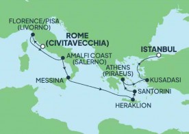 Crucero de 11 días desde Civitavecchia (Roma) a bordo del Norwegian Viva septiembre 2026 Norwegian Cruise Line
