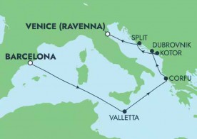 Crucero de 8 días desde Barcelona a bordo del Norwegian Pearl abril 2026 Norwegian Cruise Line