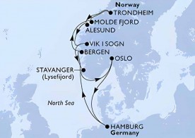 Crucero de 12 días desde Hamburg Cruise Parade (Alemania) a bordo del MSC  septiembre 2026 MSC Cruceros