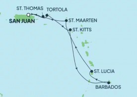 Crucero de 8 días desde San Juan (Puerto Rico) a bordo del Norwegian Prima diciembre 2026 Norwegian Cruise Line