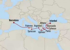 Crucero de 11 días desde Barcelona a bordo del Oceania Sirena agosto 2026 Oceania Cruises