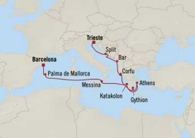 Crucero de 11 días desde Trieste (Italia) a bordo del Oceania Allura julio 2027 Oceania Cruises