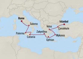 Crucero de 10 días desde Civitavecchia (Roma) a bordo del Oceania Sirena julio 2027 Oceania Cruises