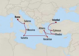 Crucero de 11 días desde Civitavecchia (Roma) a bordo del Oceania Allura Febrero 2028 Oceania Allura