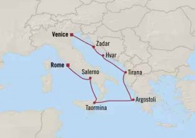 Crucero de 8 días desde Civitavecchia (Roma) a bordo del Oceania Sirena mayo 2026 Oceania Cruises