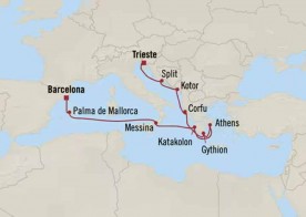 Crucero de 11 días desde Trieste (Italia) a bordo del Oceania Allura mayo 2027 Oceania Cruises