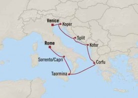 Crucero de 8 días desde Civitavecchia (Roma) a bordo del Oceania Nautica agosto 2026 Oceania Cruises