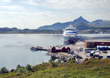 Puerto Gravdal/  Å I Lofoten (Noruega)